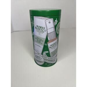 MARIO BADESCU SKIN CARE Dewy Skin Delights 4 pc Set - NEW WITH CUSTOM CONTAINER